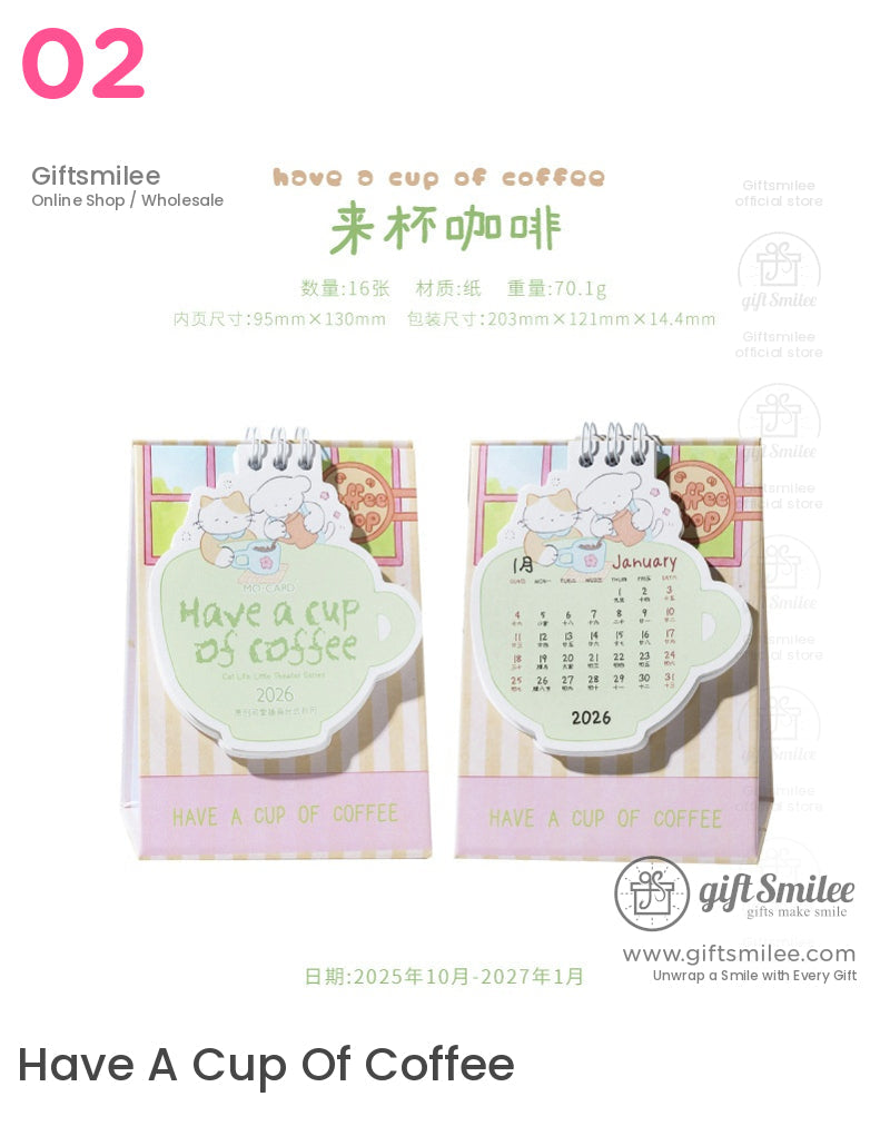 貓咪生活劇場桌曆 | KS-MX-064