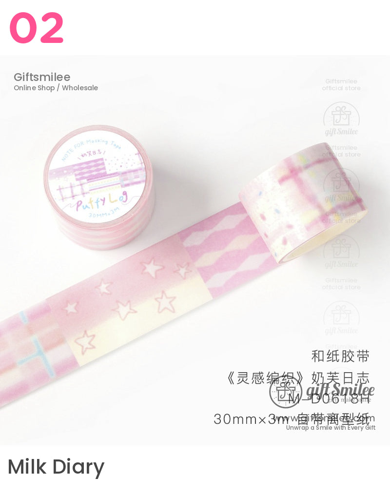 粉彩糖果貼紙膠帶 | KS-RT-1628
