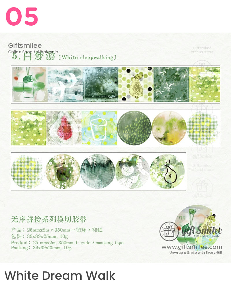 復古拼貼與紙膠帶 | KS-RT-1636