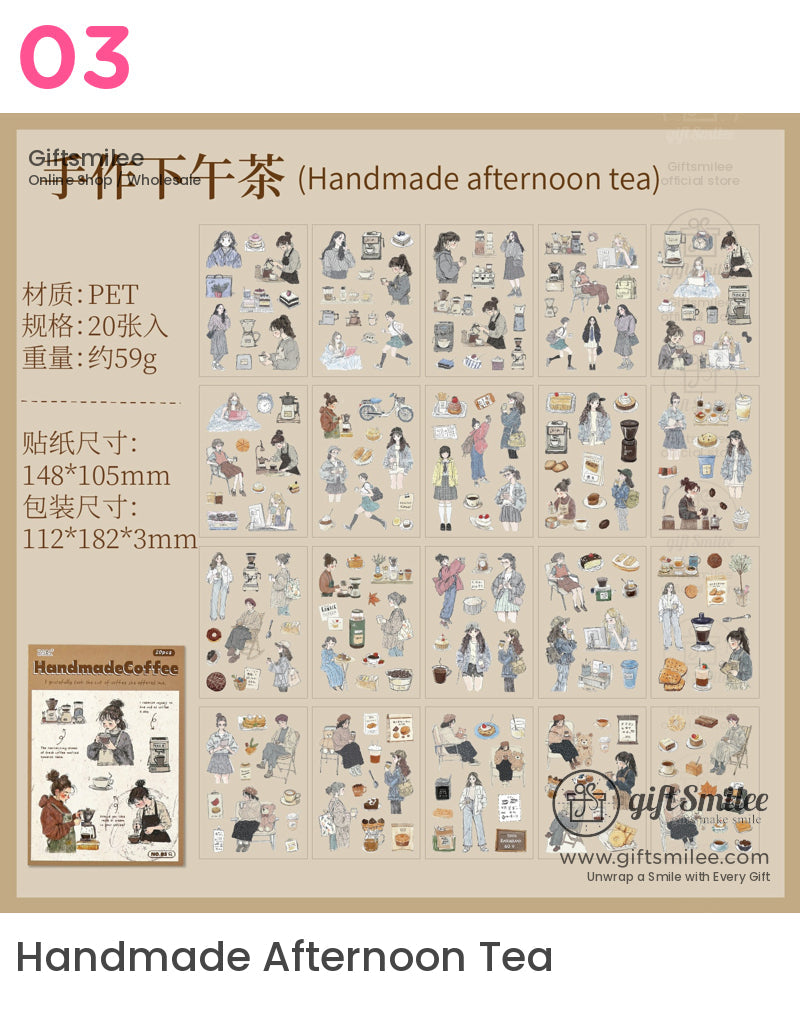 復古日記貼紙書 | 日記本供應