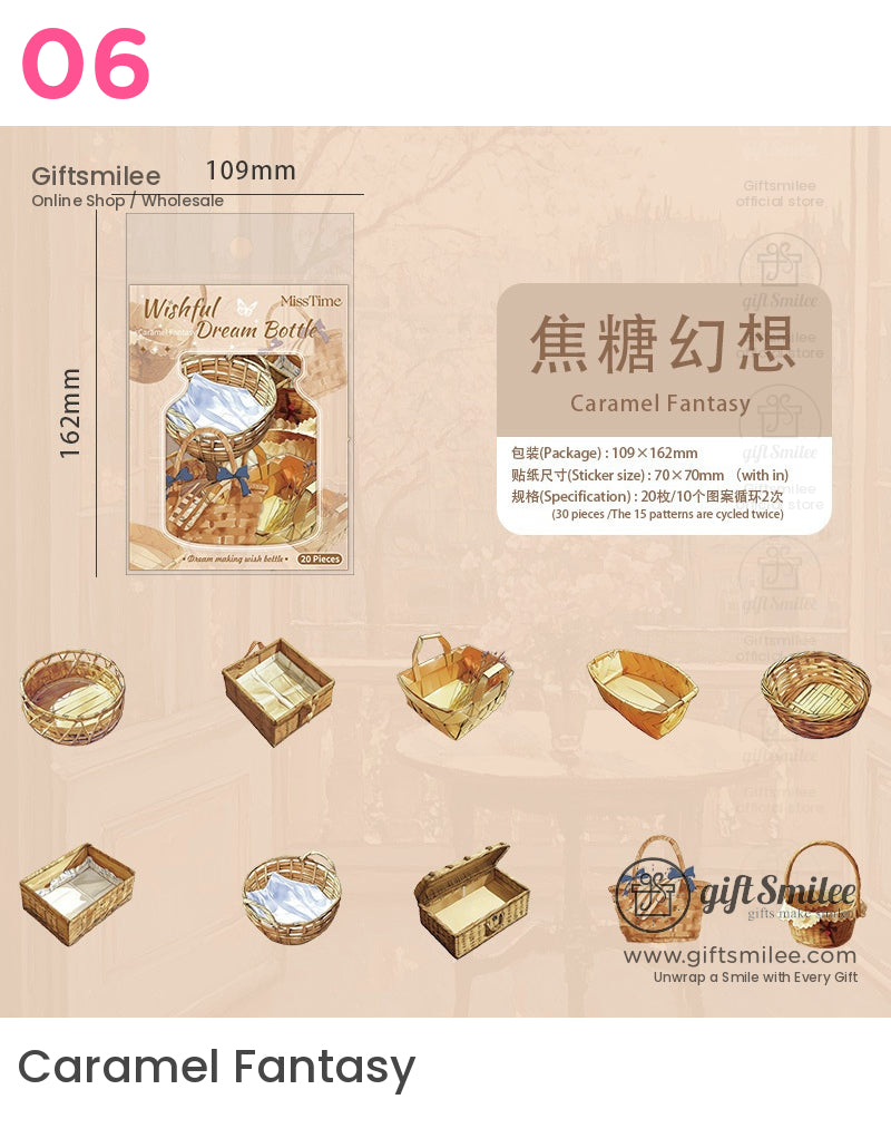 如意夢瓶全像貼紙 | KS-SA-4045