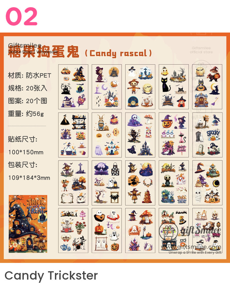萬聖節貼紙書 | KS-SA-4076