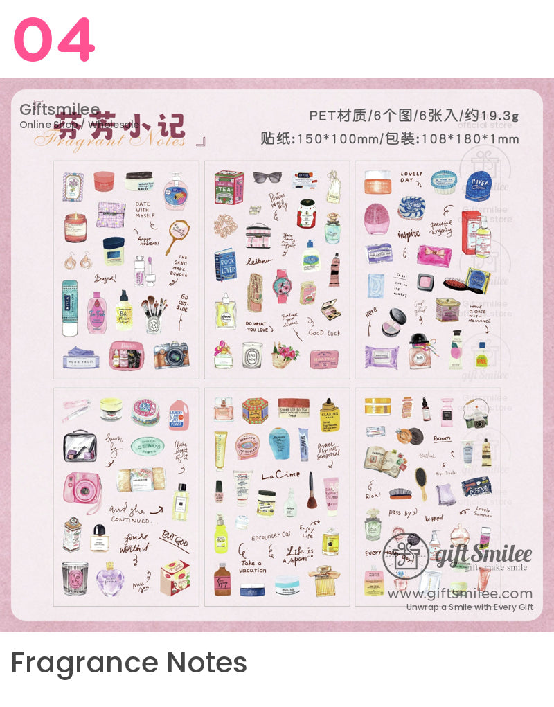 日記與手工貼紙 | KS-SA-4078