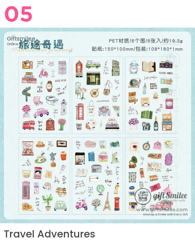 日記與手工貼紙 | KS-SA-4078