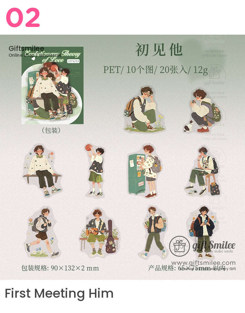 婚禮慶典插畫貼紙 | KS-SA-4093