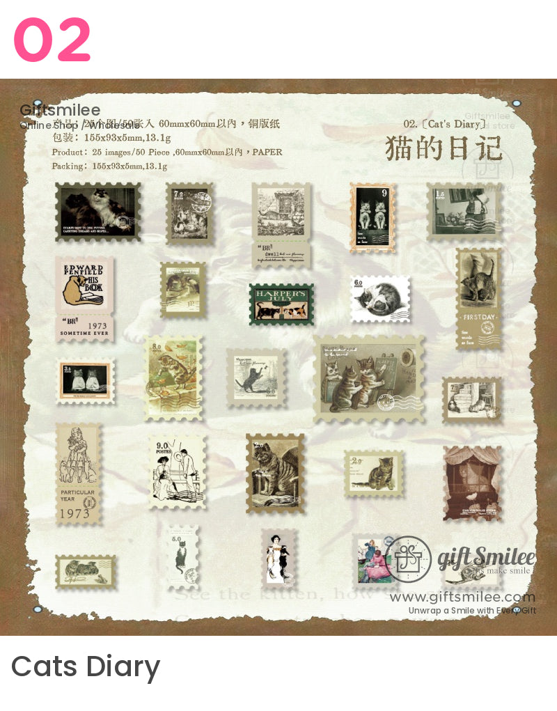 集郵狂想曲貼紙 | KS-SA-4130