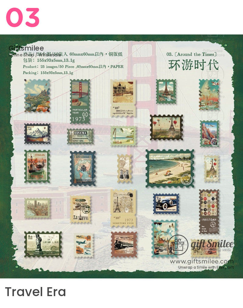 集郵狂想曲貼紙 | KS-SA-4130