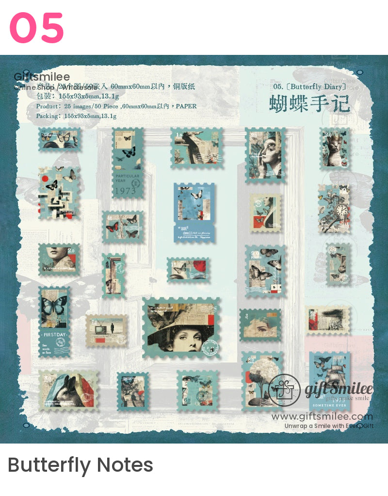 集郵狂想曲貼紙 | KS-SA-4130