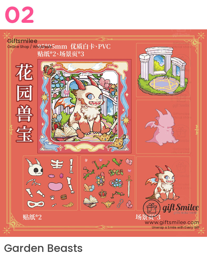 幻想生物貼紙 | KS-SA-4145