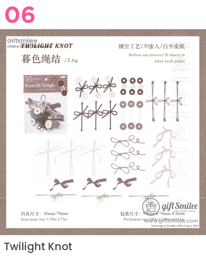 復古剪貼簿材料包 | KS-CK-1168
