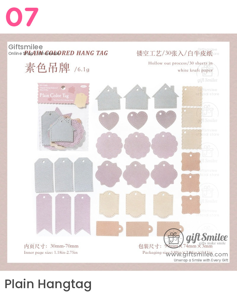 復古剪貼簿材料包 | KS-CK-1168