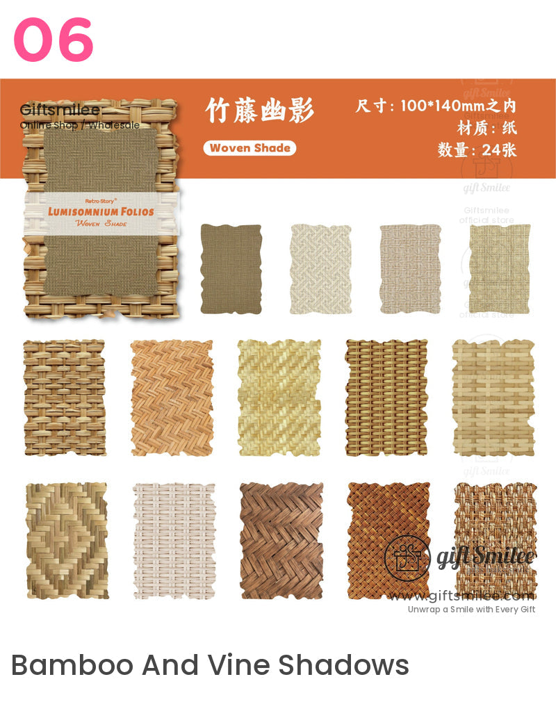 Retro Story Lumisomnium Folios 浮雕拼貼套裝 | KS-CK-1171