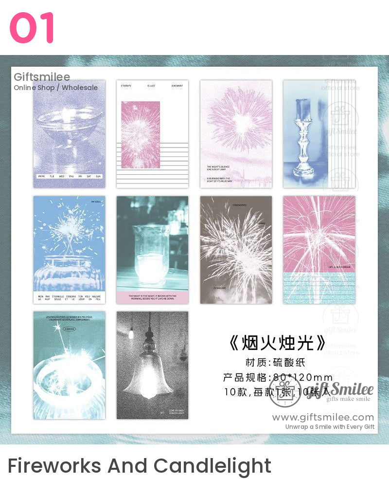 天體花卉透明材質包 | KS-CK-1174