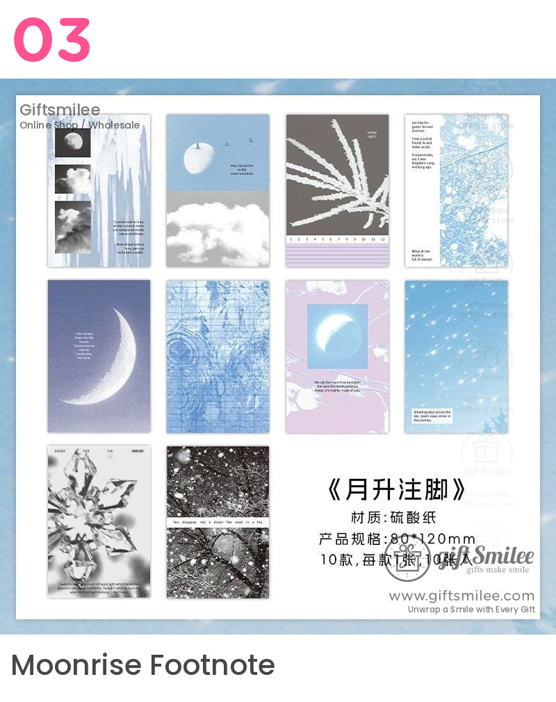 天體花卉透明材質包 | KS-CK-1174