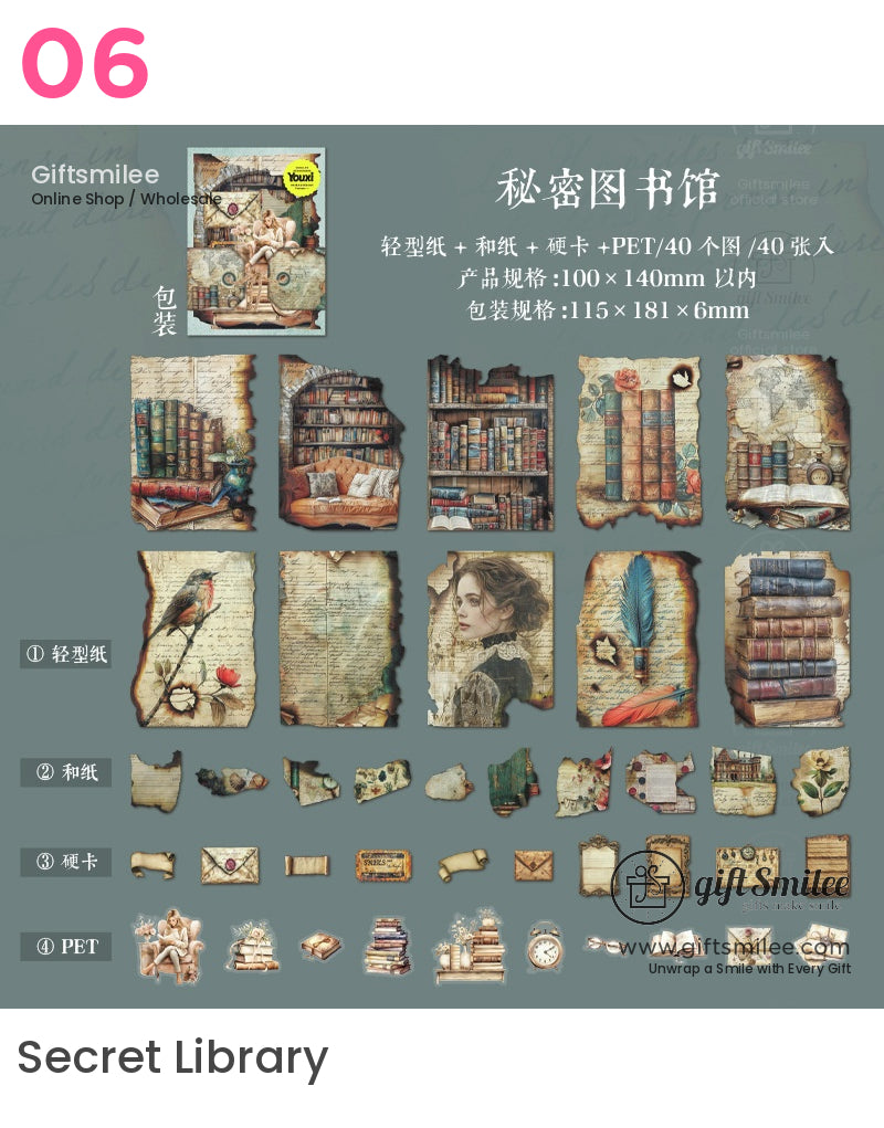 復古咖啡主題素材包 | KS-CK-1178