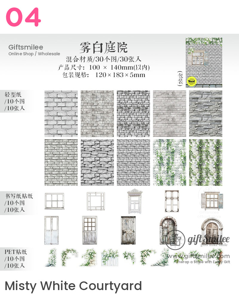 3D DIY微型鄉村娃娃屋材料包 | KS-CK-1179