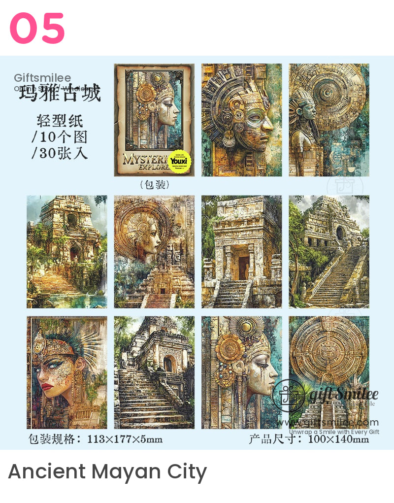 神秘探險家拼貼套裝 | KS-CK-1181