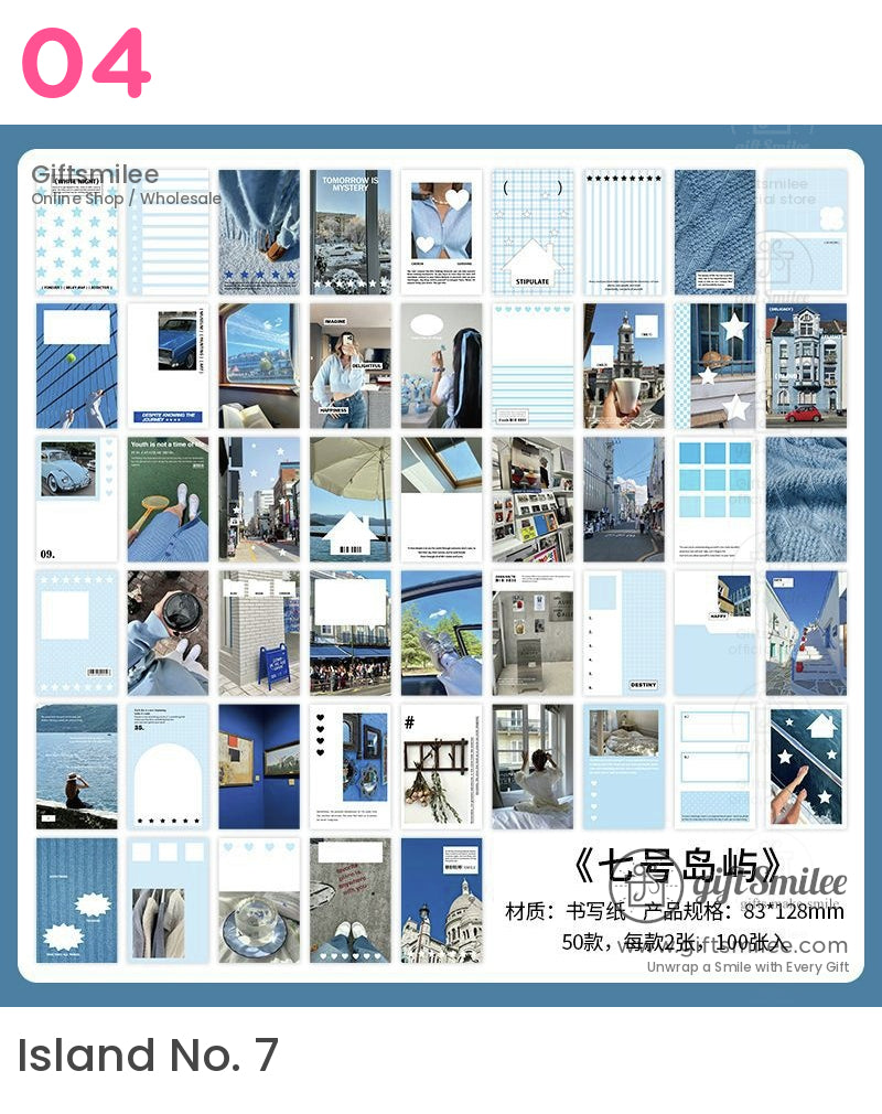 Ins風照片拼貼日記素材本 | KS-CK-1185 