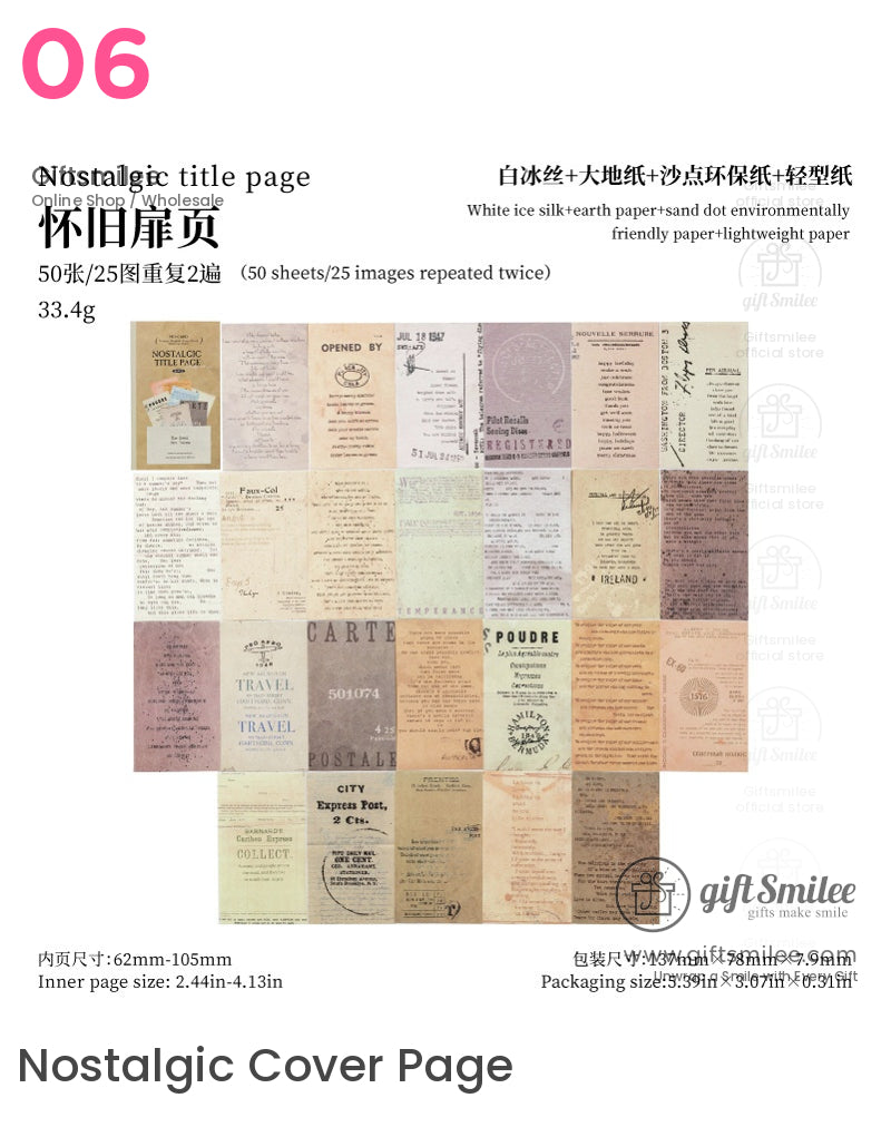 英文圖書館資料紙 | KS-CK-1191 