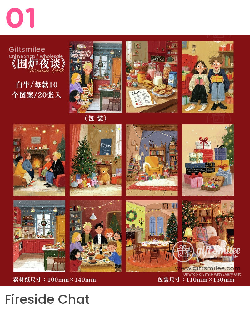 聖誕節日期拼貼套裝 | KS-CK-1209 