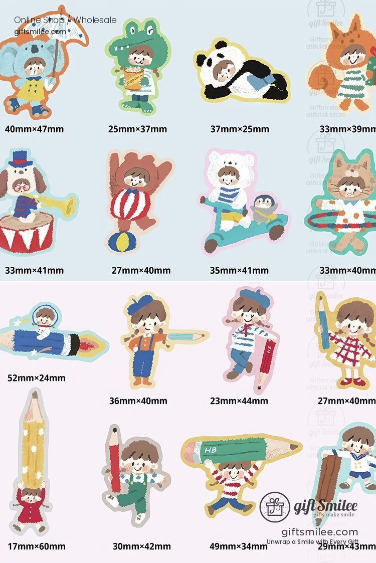 Canned Food For Reading Sticker And Memo Set | KS-CK-1246