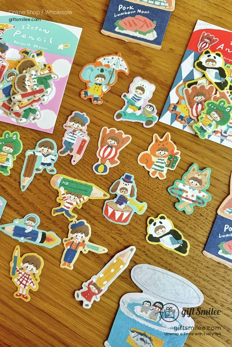 Canned Food For Reading Sticker And Memo Set | KS-CK-1246