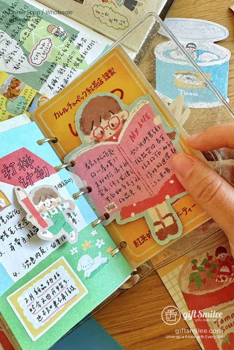 Canned Food For Reading Sticker And Memo Set | KS-CK-1246