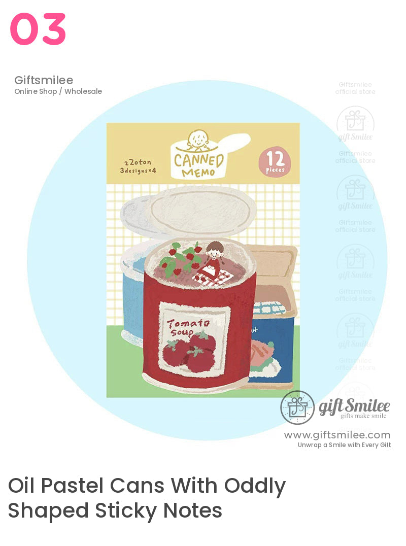 Canned Food For Reading Sticker And Memo Set | KS-CK-1246