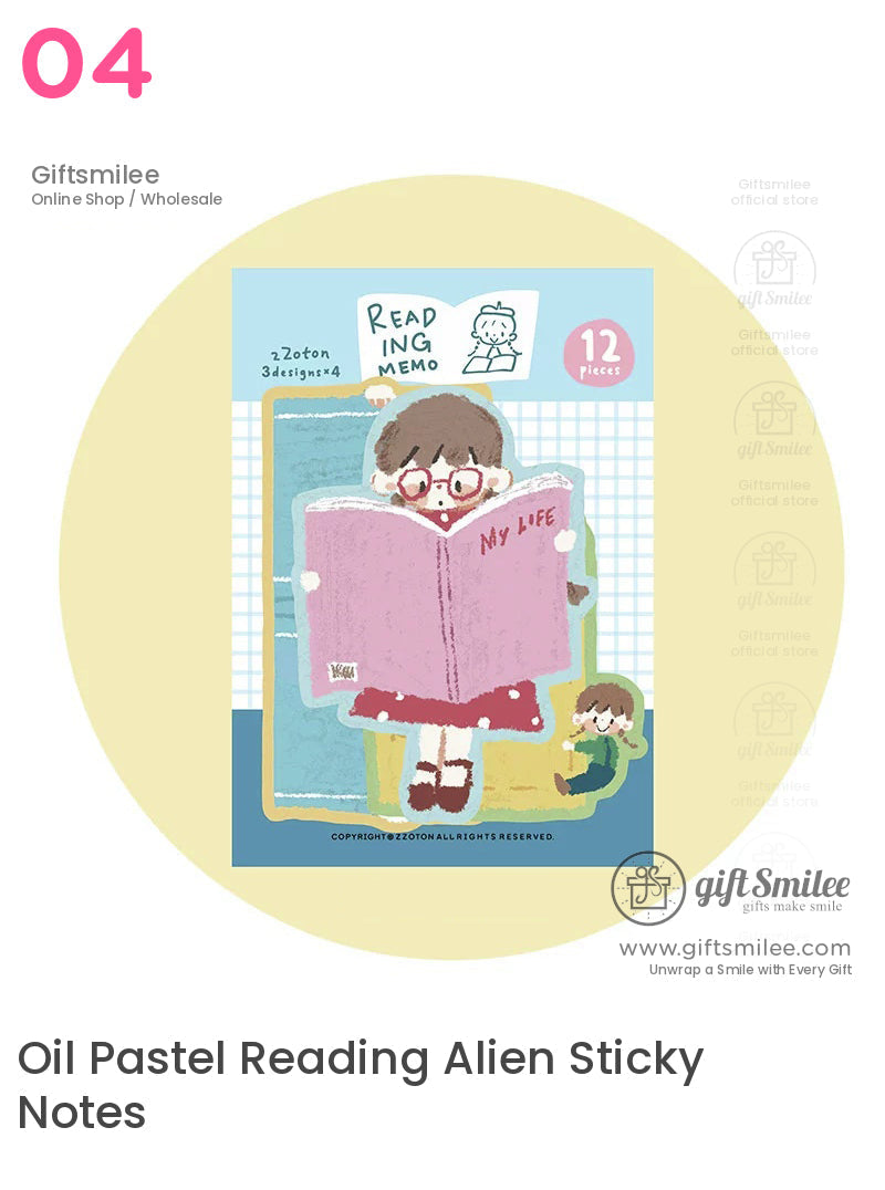 Canned Food For Reading Sticker And Memo Set | KS-CK-1246