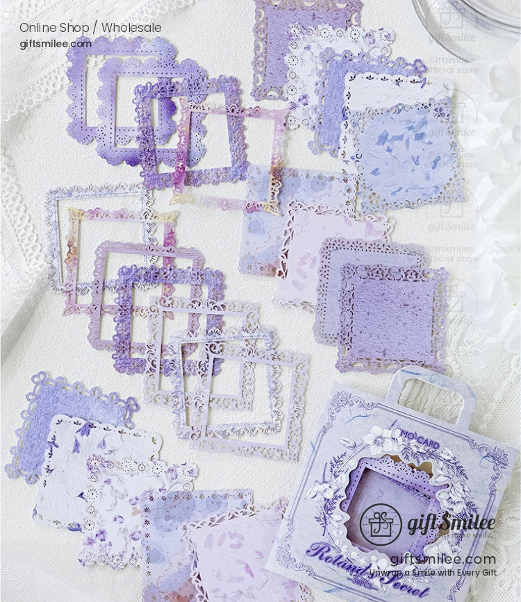 Lace-Cut Paper Ephemera Decorative Paper Die-Cuts | KS-CK-1261