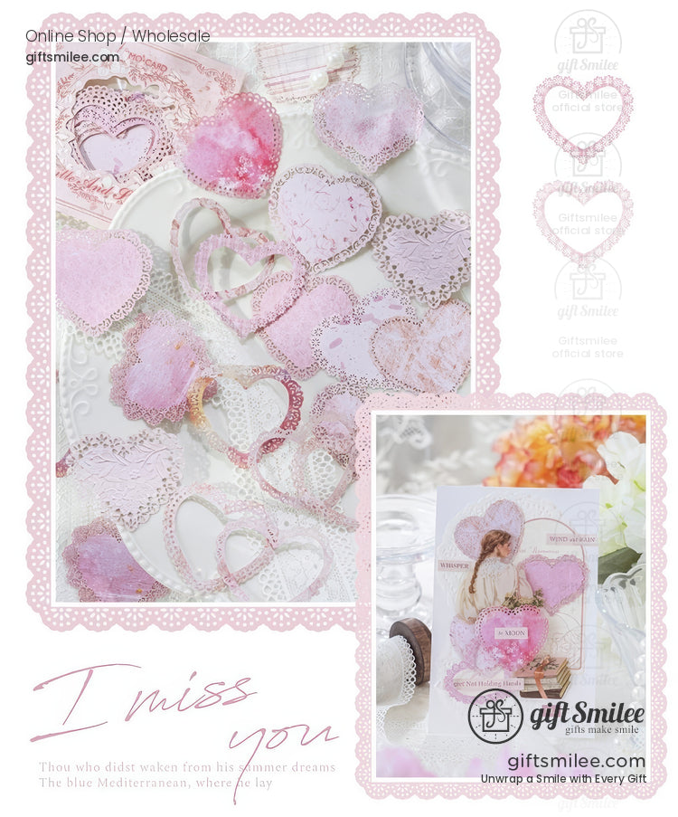 Lace-Cut Paper Ephemera Decorative Paper Die-Cuts | KS-CK-1261