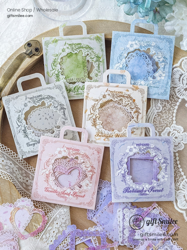 Lace-Cut Paper Ephemera Decorative Paper Die-Cuts | KS-CK-1261