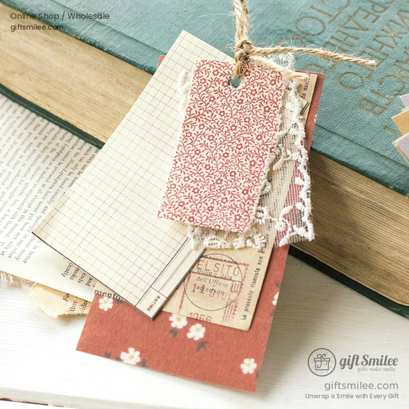 Vintage Pastel Mixed-Pattern Decorative Scrapbook Paper Pack | KS-CK-1263