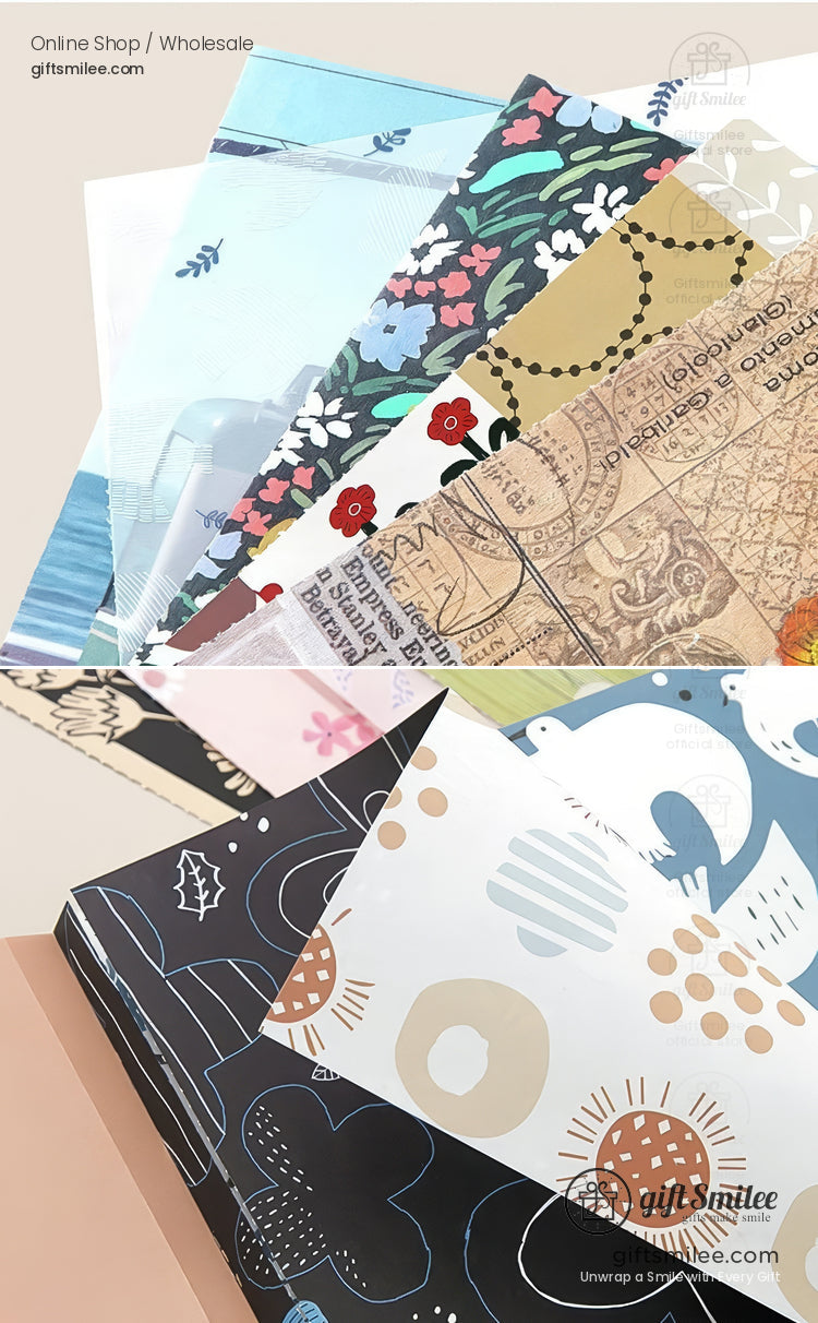 Mixed-Texture Vintage Ephemera Scrapbook Paper And Ephemera Pack | KS-CK-1266