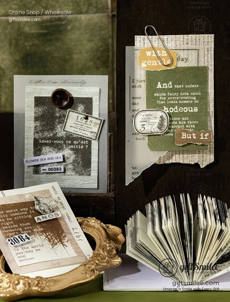 Tear-Off Mini Decorative Paper Pad | KS-CK-1267