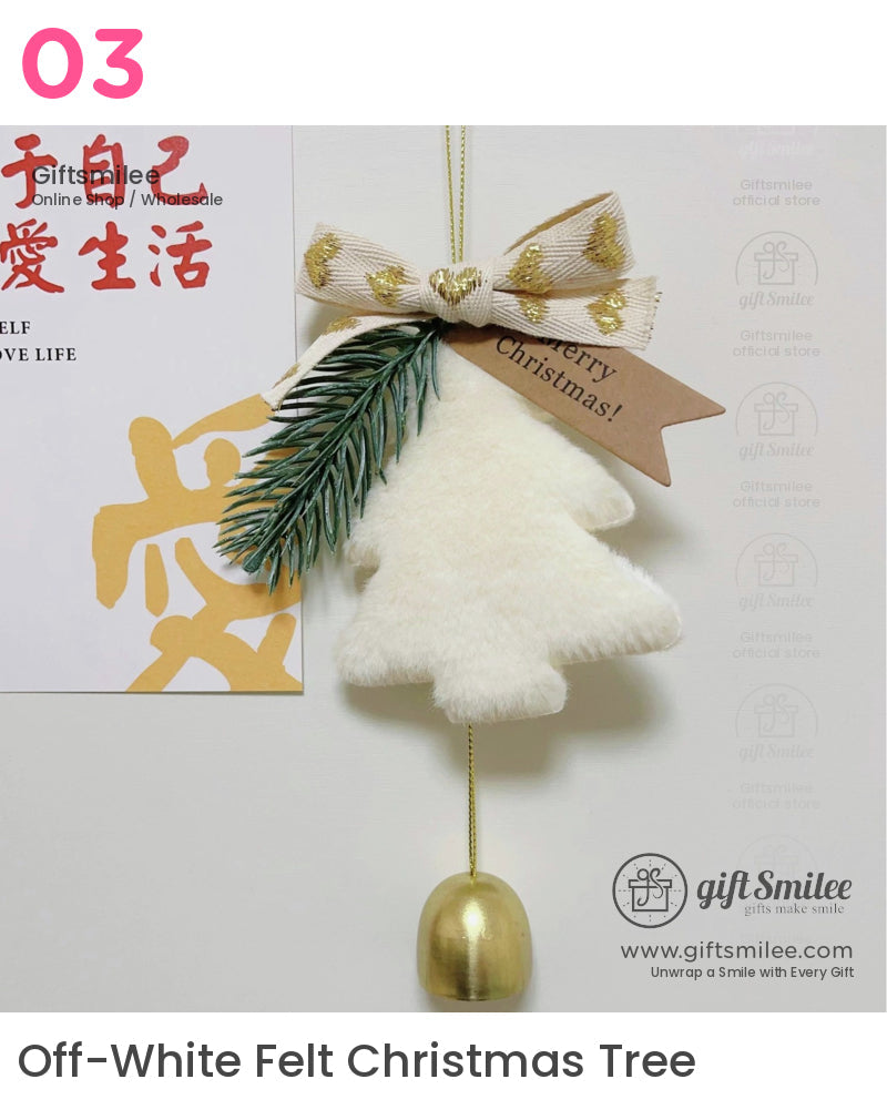 Red Christmas Tree Ornaments Car Rearview Mirror Christmas Decorations Christmas Hanging Ornament | KS-MX-080