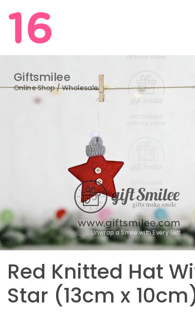 Red Christmas Tree Ornaments Car Rearview Mirror Christmas Decorations Christmas Hanging Ornament | KS-MX-080