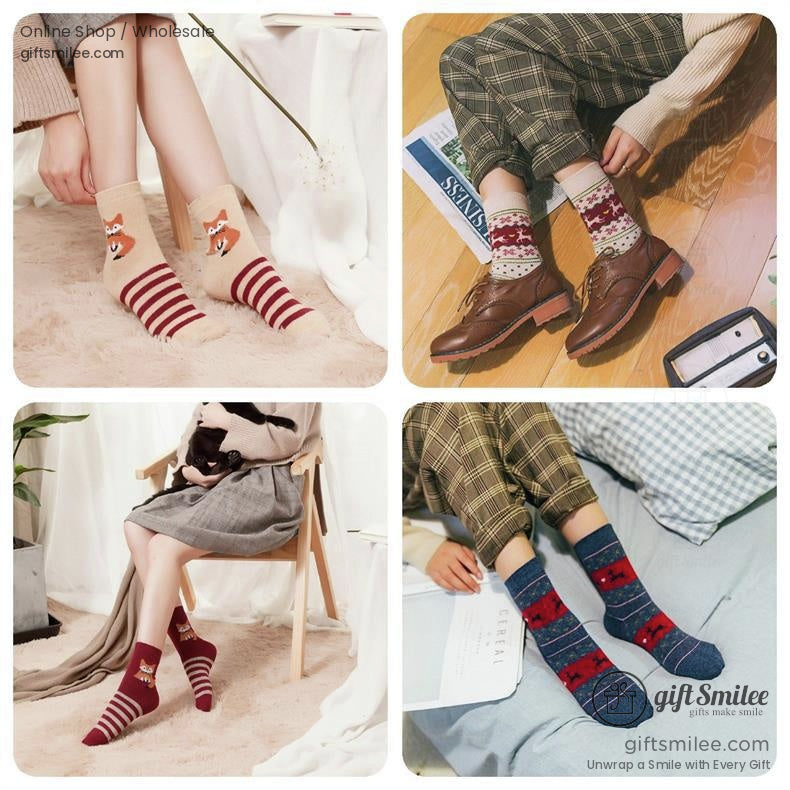Christmas Crew Socks | KS-MX-085