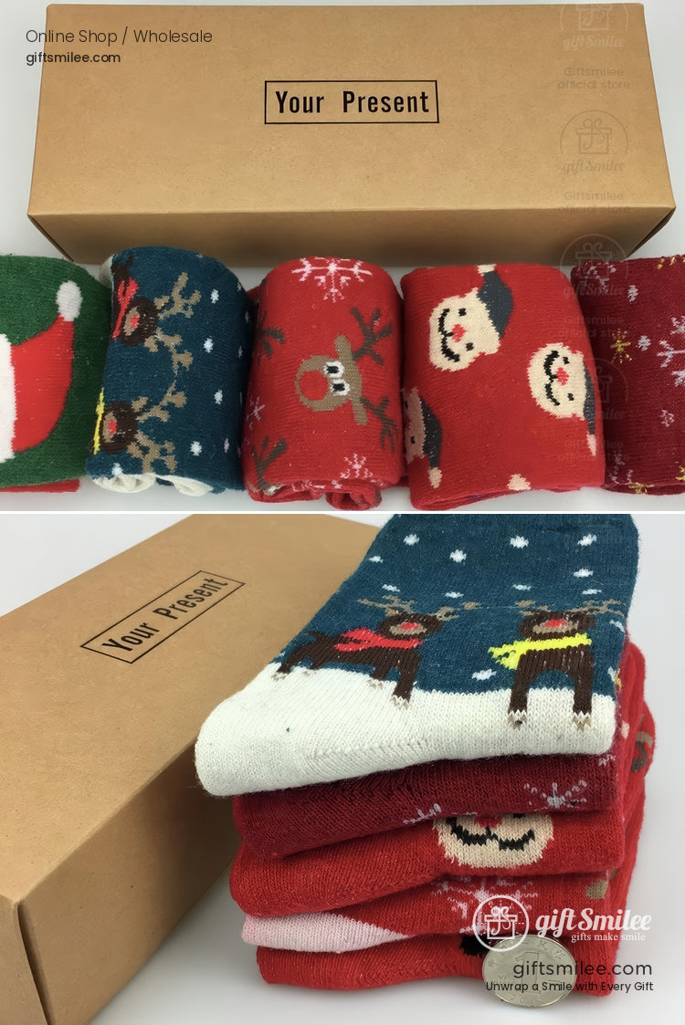 Christmas Crew Socks | KS-MX-085