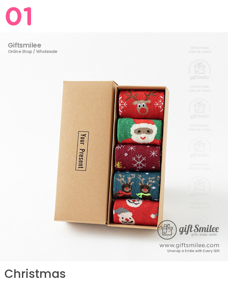 Christmas Women Crew Socks | KS-MX-086