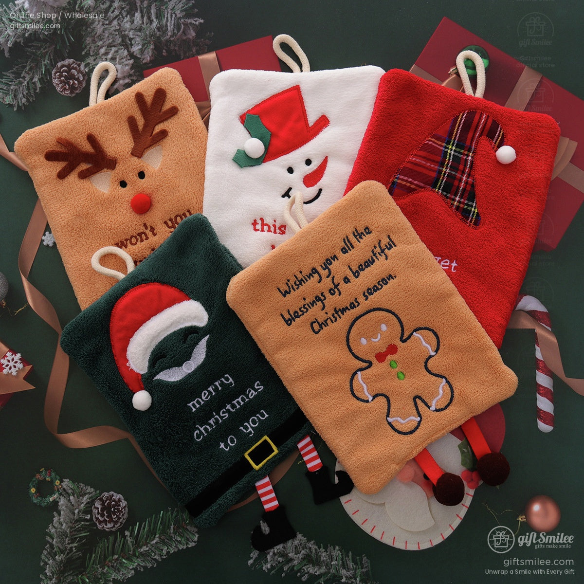 Christmas Hanging Hand Towel | KS-MX-087