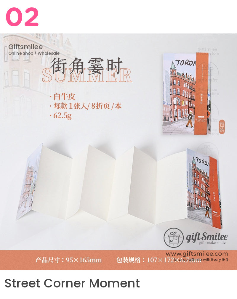 復古城市風光旅行日記—多倫多和索布爾海灘設計筆記本 | 貼上標籤