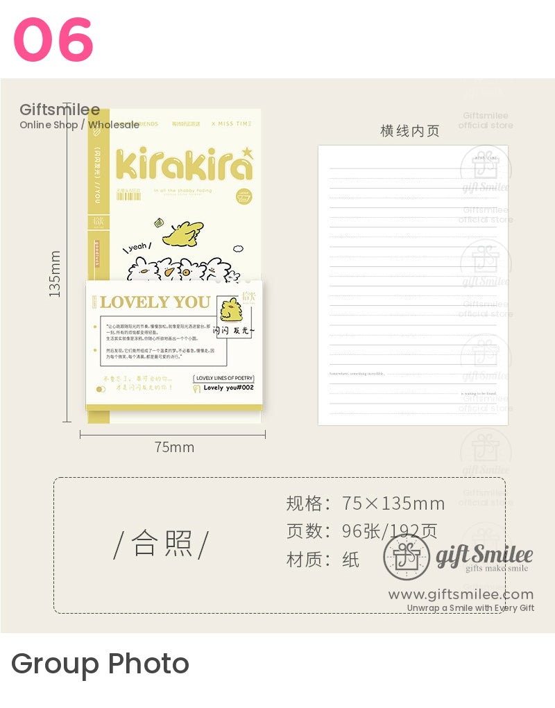 Kawaii Kirakira Lovely You 精裝本 | KS-NB-421