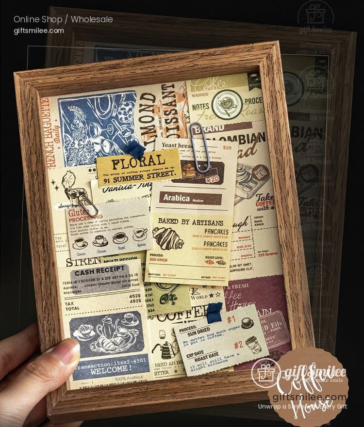 Vintage Kraft Tear-Off Ticket Design Sticky Notes | KS-NP-436