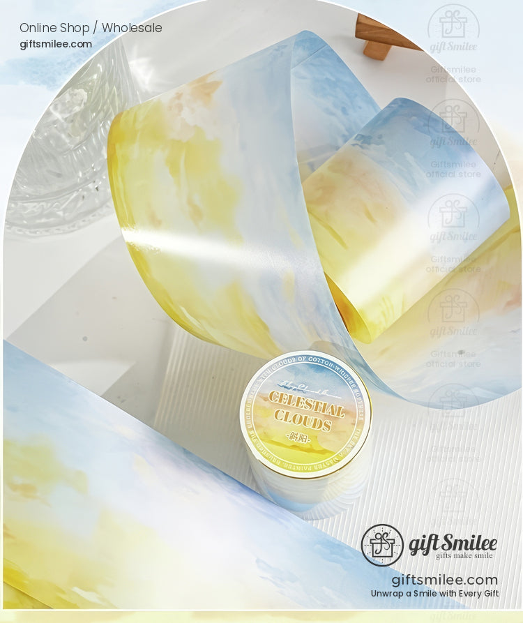 Gradient Sky Clouds 6 Color Pet Tape | KS-RT-1761