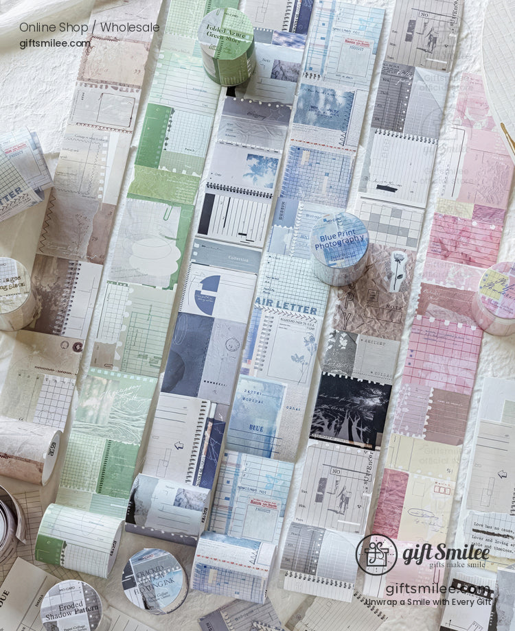 Writable Matte Paper Removable Adhesive Decorative Washi Tape | KS-RT-1766