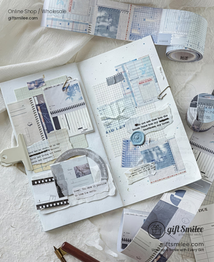 Writable Matte Paper Removable Adhesive Decorative Washi Tape | KS-RT-1766