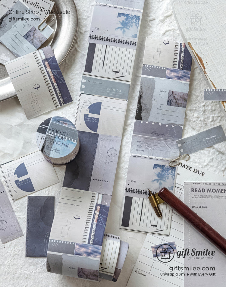 Writable Matte Paper Removable Adhesive Decorative Washi Tape | KS-RT-1766