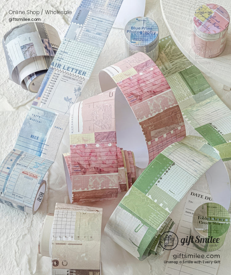 Writable Matte Paper Removable Adhesive Decorative Washi Tape | KS-RT-1766