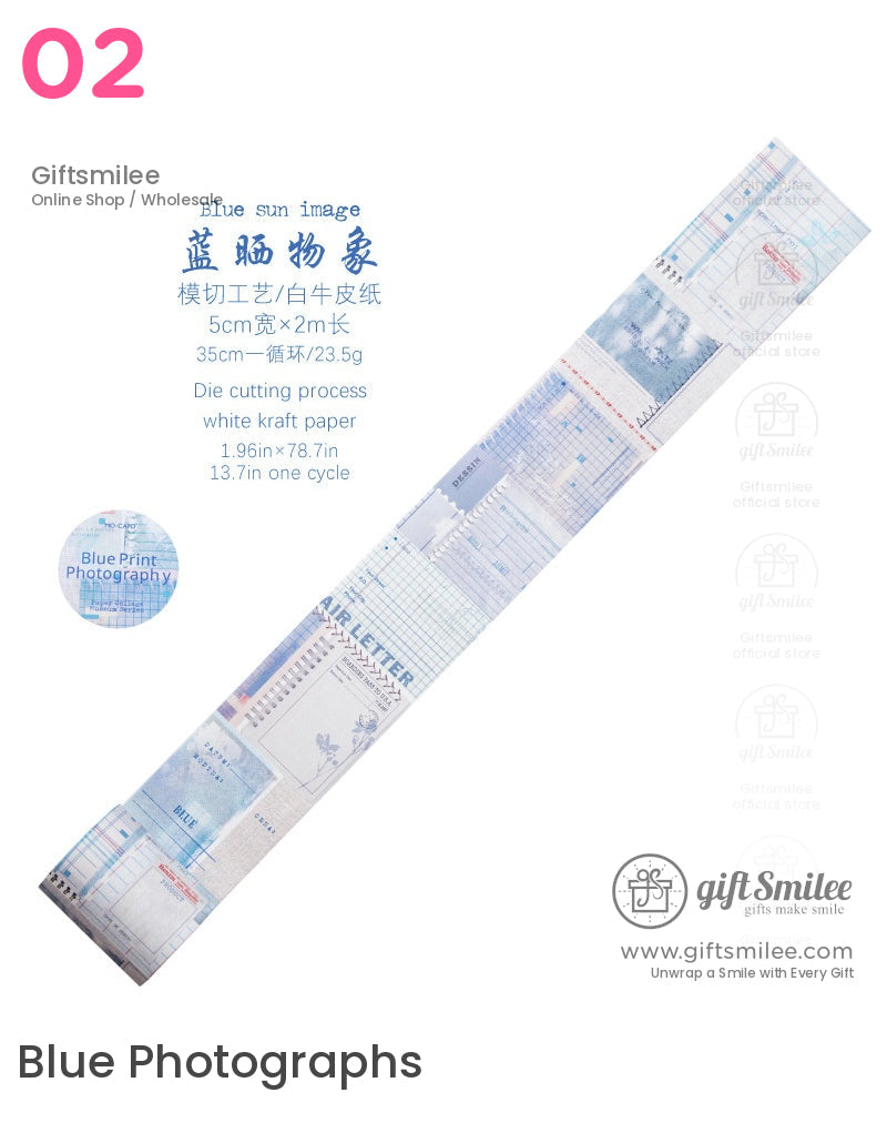 Writable Matte Paper Removable Adhesive Decorative Washi Tape | KS-RT-1766